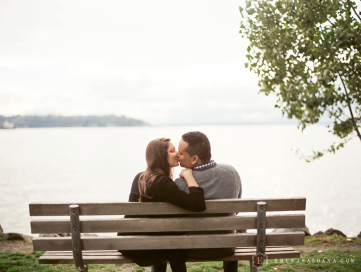 Seattle Engagement Session at the Public Market and Pier