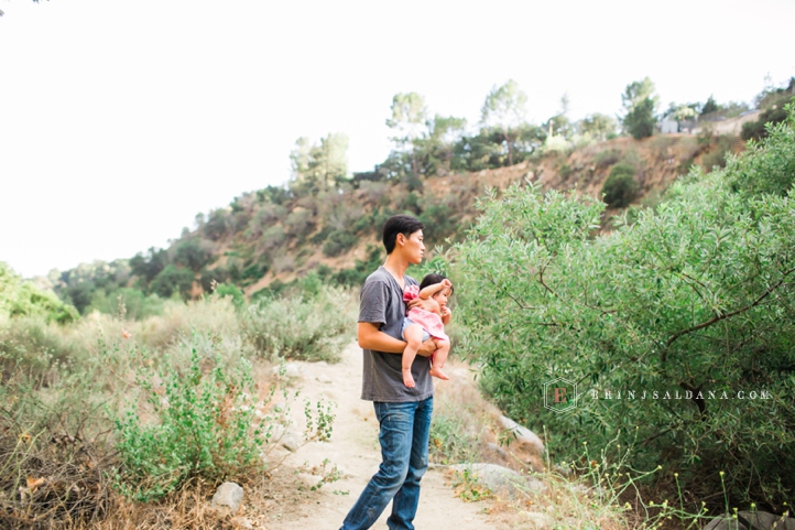 Film Photography family session in Eaton Canyon Pasadena
