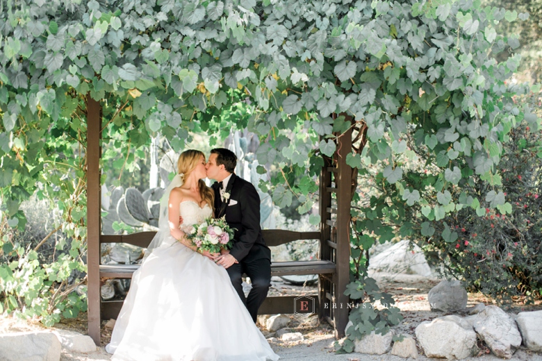 Gorgeous outdoor garden wedding in La Canada Flintridge Pasadena at Descanso Gardens