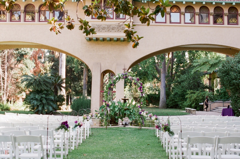 Romantic Vintage Wedding at Castle Green in Pasadena California