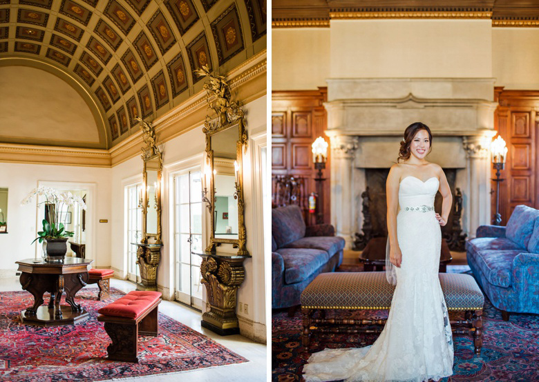 Pasadena Athenaeum Wedding with classic and elegant style