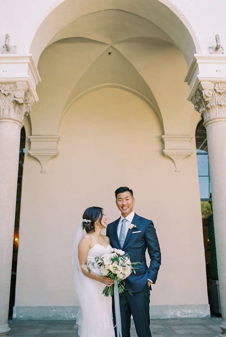 Pasadena Athenaeum Wedding with classic and elegant style